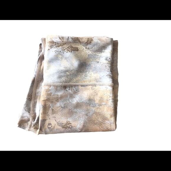 Athleta Silver Gold Elation Gilded High Rise Leggings - Picture 8 of 8